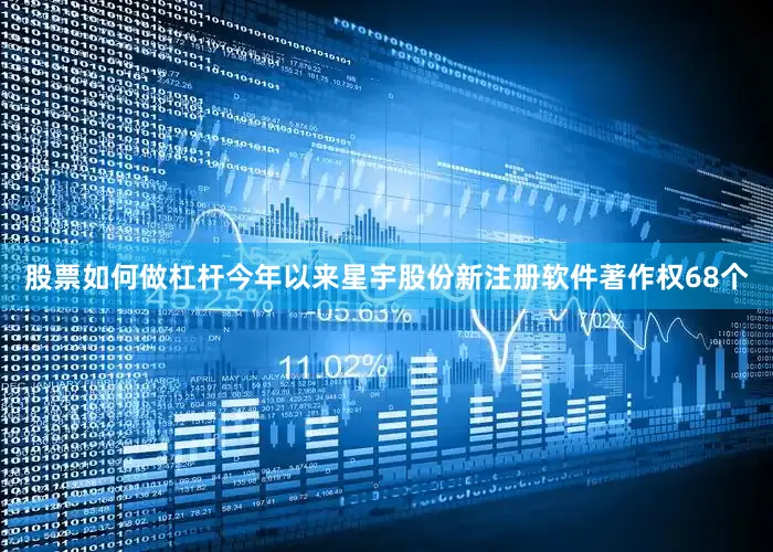 股票如何做杠杆今年以来星宇股份新注册软件著作权68个