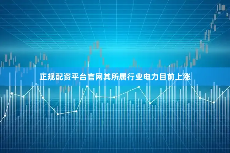 正规配资平台官网其所属行业电力目前上涨