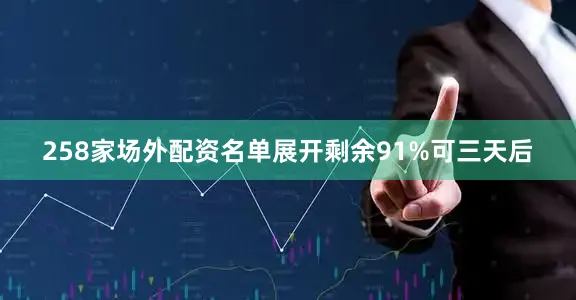258家场外配资名单展开剩余91%可三天后